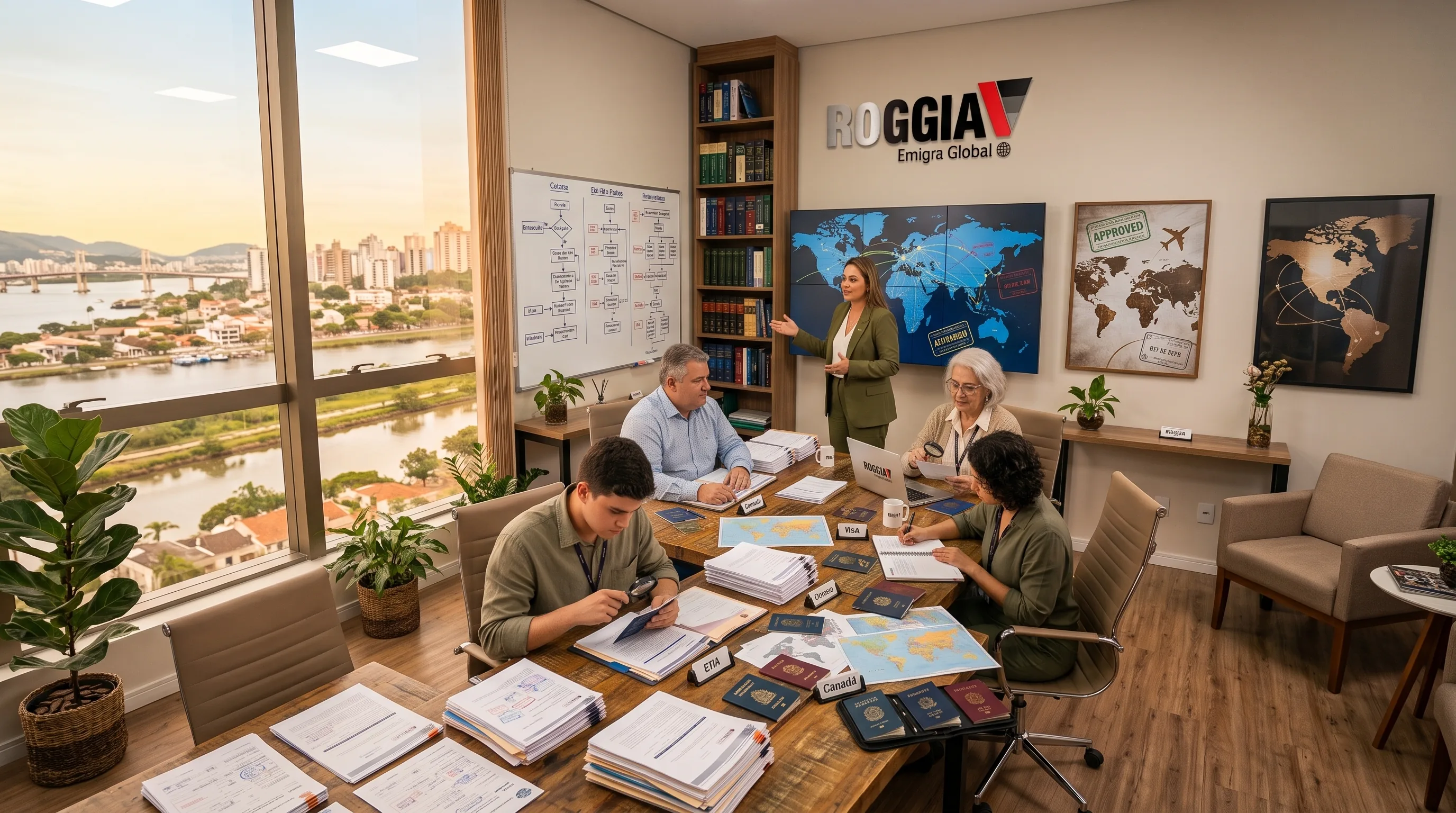 Equipe ou estrutura da Roggia Vistos